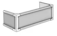Channel Valance For Vertical Blinds