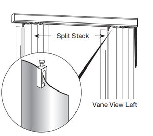 Georgetown - GP - S-Curve - 3 1/2" PVC Vertical Blind Replacement Slat