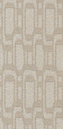 Pattern Network fabric vertical blind slat in Medallion – custom 3.5 inch light-filtering design
