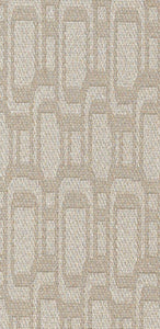 Pattern Network fabric vertical blind slat in Medallion – custom 3.5 inch light-filtering design
