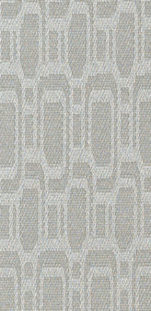 Pattern Network fabric vertical blind slat in Quicksilver – 3.5 inch custom light-filtering blind
